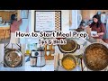 How to Start Meal Prepping as a Beginner| Tips & Tricks for Batch Cooking| New Spice Grinder