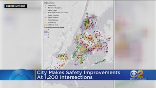 NYC makes safety improvements at 1,200 intersections