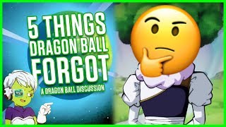 5 Things, Places \u0026 People Dragonball FORGOT! | MasakoX