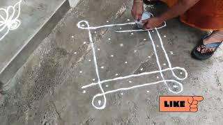 Margali Madha Kolam 8 to 2 | மார்கழி | கோலம் | Pongal Kolam | Margali Rangoli | Color Kolam