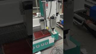 Smartech semi atc cnc router with 180 degree rotating head