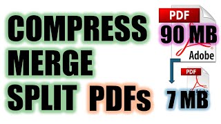 Compressing, Splitting and Merging PDFs using GhostScript and Python