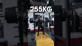 255KG/565LBS SQUAT SMOKED