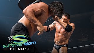 FULL MATCH - The Great Khali vs. Batista - World Heavyweight Title Match: SummerSlam 2007