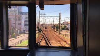 （MH）名鉄2200系新清洲駅通過ミュージックホーン半コーラスブチ