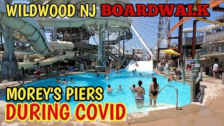 Wildwood New Jersey Boardwalk | Beach | WaterPark | Morey's Piers |  Family Travel and Share | covid