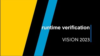 Vision 2023 - Runtime Verification Inc