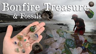 Beachcombing Bonfire Seaglass And Fossils On The Kentish Coast