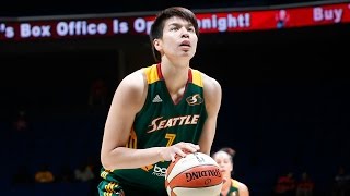 Ramu Tokashiki with first points, huge block in WNBA debut