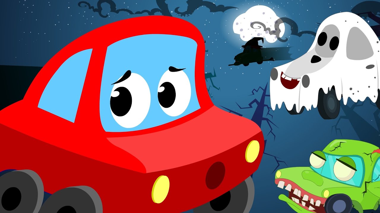 Little Red Car It S Halloween Night Scary Song Youtube