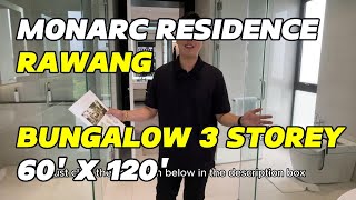 【Showroom Tour】Monarc Lakeside Bungalow @ Gamuda Gardens Esteem, Rawang, 60x120, 6,382sf, 5 rooms