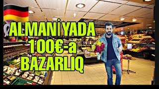 ALMANİYADA 100 AVROYA BAZARLIQ EDƏ BİLDİMMİ? RUS,TÜRK,ALMAN MARKETLƏRİNDƏ QİYMƏTLƏR ALMANYA 2019