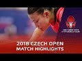 Wu Yang vs Sun Mingyang | 2018 Czech Open Highlights (R16)