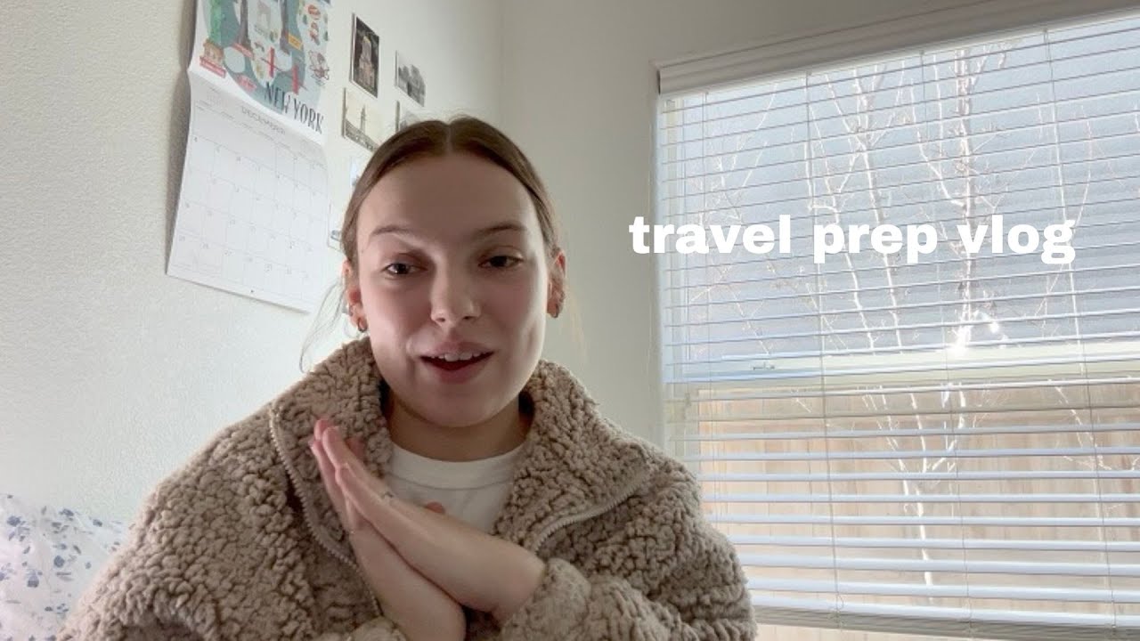 Travel Prep Vlog Cleaning Packing Youtube