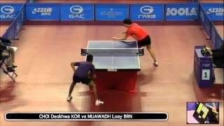 2014 Qatar Open MS QG CHOI Deokhwa KOR vs MUAWADH Loay BRN