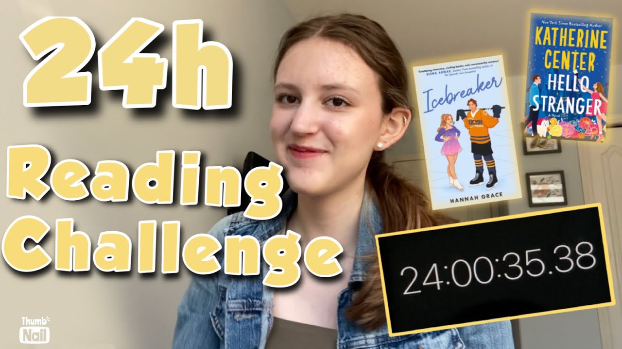 24 Hour Reading Challenge Vlog Youtube