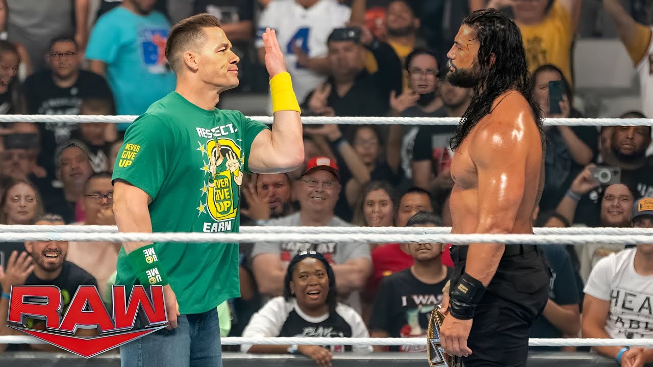 WWE July 12,2023 - Roman Reigns Vs. John Cena : Monday Night RAW Full ...