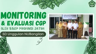 MONITORING & EVALUASI CGP OLEH BBGP PROVINSI JAWA TIMUR DI SD UNGGULAN NAHDLATUL ULAMA