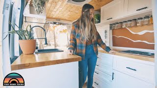 Her DIY Dodge Promaster Camper Van Tiny House - Downsizing To A Camper Van