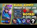 TERBARU!! BUILD KIMMY TERSAKIT DI GOLD LANE - KIMMY BEST BUILD 2022 | Mobile Legends