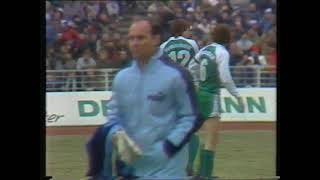 1983/1984 25. Spieltag Hamburger SV - Werder Bremen
