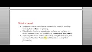 Lecture 16: Nonlinear Optimization