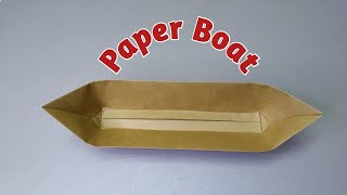 How To Make A Paper Boat That Floats | Origami Paper Boat | Boat For Kids | Sadia's Craft World