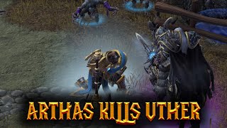 Warcraft 3 Reforged: Arthas Kills Uther