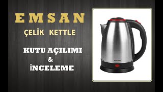 Emsan Speedy Çelik Kettle | İNCELEME - KUTU AÇILIMI