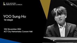 YOO Sung Ho : 1st Stage, the 12th Hamamatsu International Piano Competition