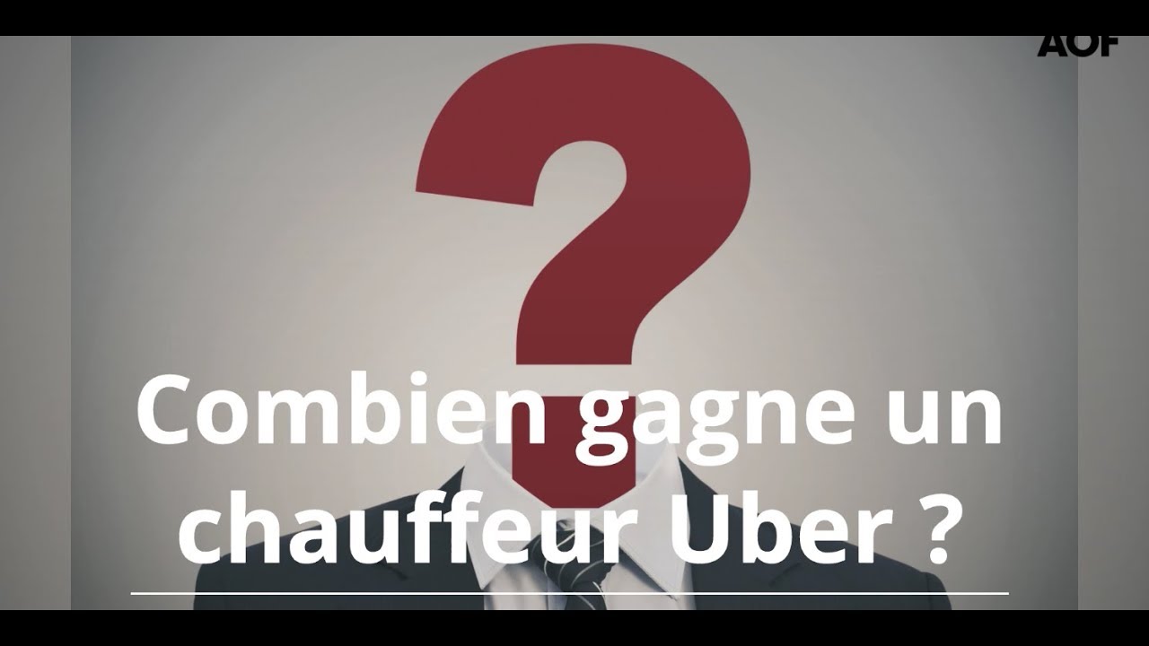 Uber : Combien Gagne Un Chauffeur En France? - YouTube