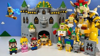 We made all the Bosses with LEGO Mario