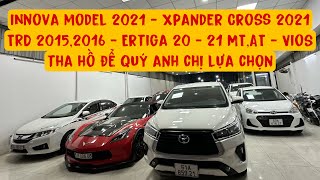 Innova2021 - Cross 2021 - TRD 2015,2016 - Ertiga - Vios tha hồ để quý anh chị lựa chọn | Ô tô Lê Quý