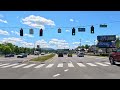 driving around small town sevierville tn in 4k video