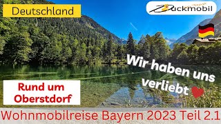 Bayern 2023 #2 Rund um Oberstdorf  ♡♡ Wir haben uns verliebt ♡♡ klare Seen und wunderschöne Natur