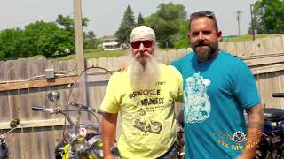 1938 Knucklehead and 1956 Panhead