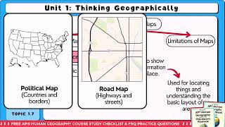 Reference Maps vs Thematic Maps (AP Human Geography)