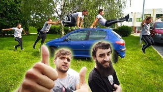 Můj Parkour Trénink na Autě w/Dominik