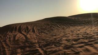 Dubai desert drive 석양과 함께 달리는 두바이 사막 드라이브