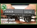 Hornby SE&CR 3 Plank Wagon - Unboxing and Review