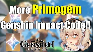 FREE PRIMOGEMS CODE!! 3/18/2021 [Genshin Impact]