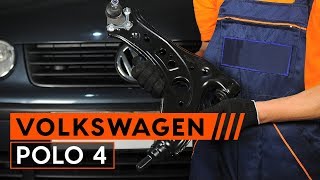 How to change suspension arm on VW POLO 4 [TUTORIAL AUTODOC]