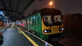 Journey Onboard Irish Rails 29000 Class Set 24 (29024) Working P321 - Docklands 23/12/24