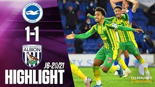 Highlights & Goals | Brighton vs. West Brom  1-1 | Telemundo Deportes