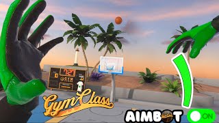 We Played With AIMBOT In Gym Class VR! (VR Basketball)🏀