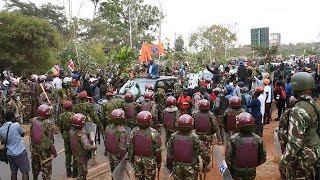 CHAOS! TEARGAS! RUTO TOKA STATE HOUSE TUMEKASIRIKA.