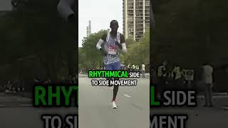 Comparing front view of Kelvin Kiptum (Current marathon record holder) vs. Eliud Kipchoge