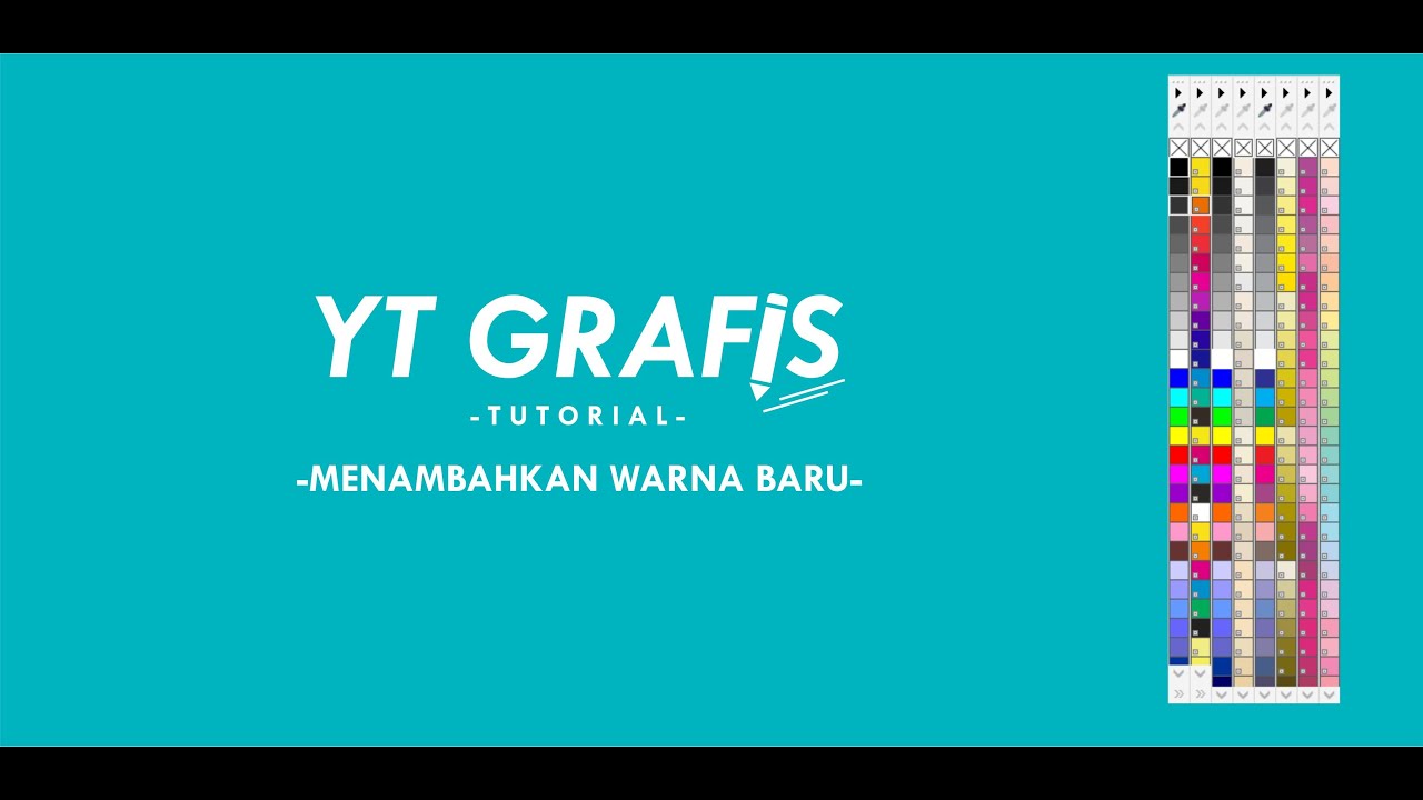 MENAMBAHKAN BANYAK WARNA DI CORELDRAW (LENGKAP PENJELASAN) - YouTube