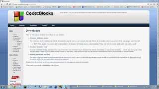 C++ Ep. 0 Setting up Code Blocks