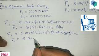 Economic load dispatch problem 4